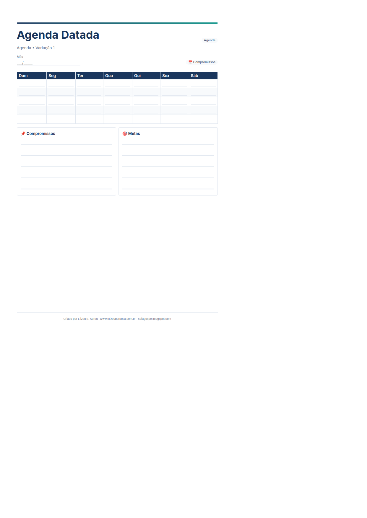 Agenda Agenda Datada V1 Minimal Neutro Rose