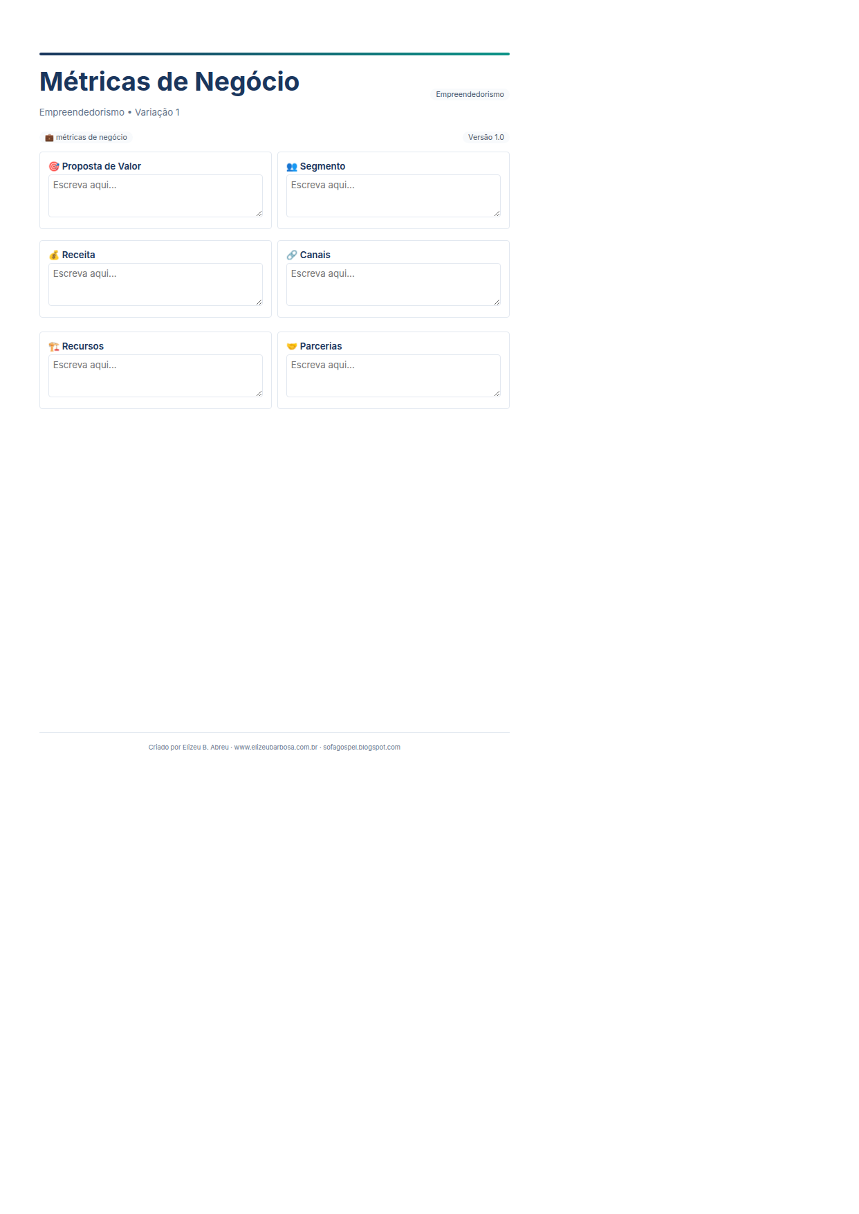 Empreendedorismo Metricas De Negocio V1 Minimal Neutro Corporate