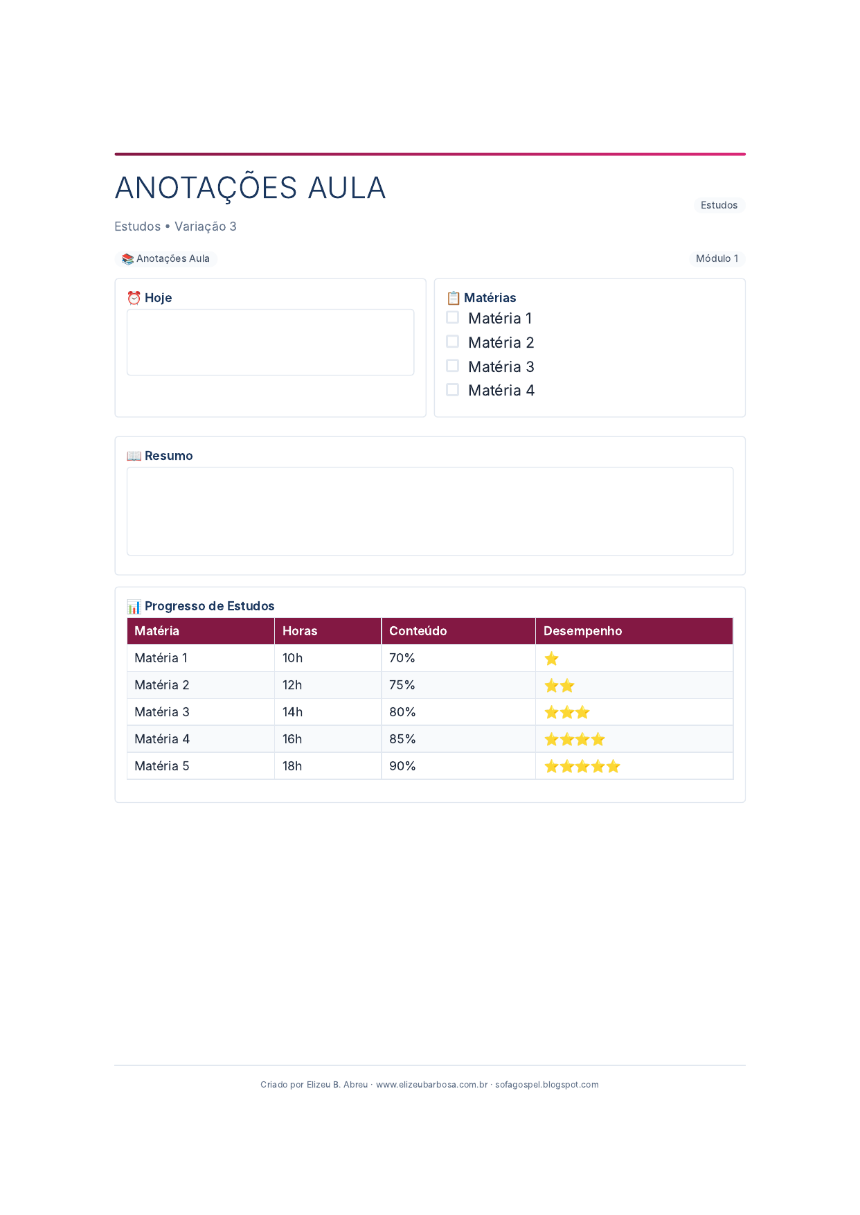 Estudos Anotacoes Aula V3 Corporate Feminino Violet