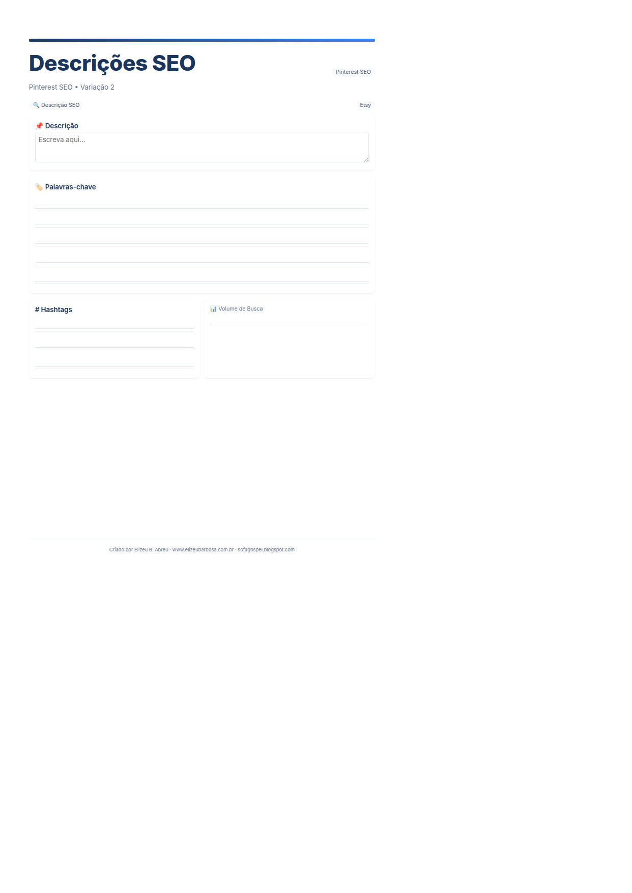 Pinterest Seo Descricoes Seo V2 Modern Masculino Sunset