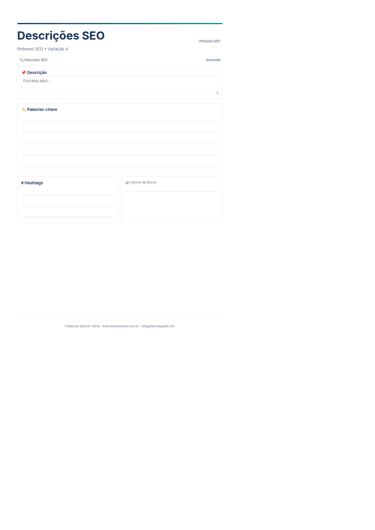 Pinterest Seo Descricoes Seo V4 Minimal Neutro Rose