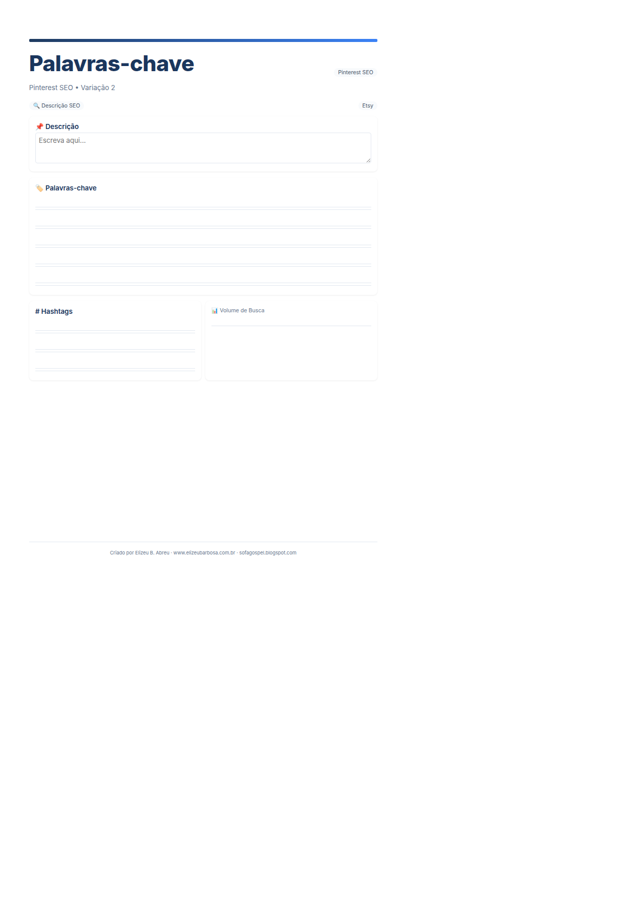 Pinterest Seo Palavras Chave V2 Modern Masculino Slate