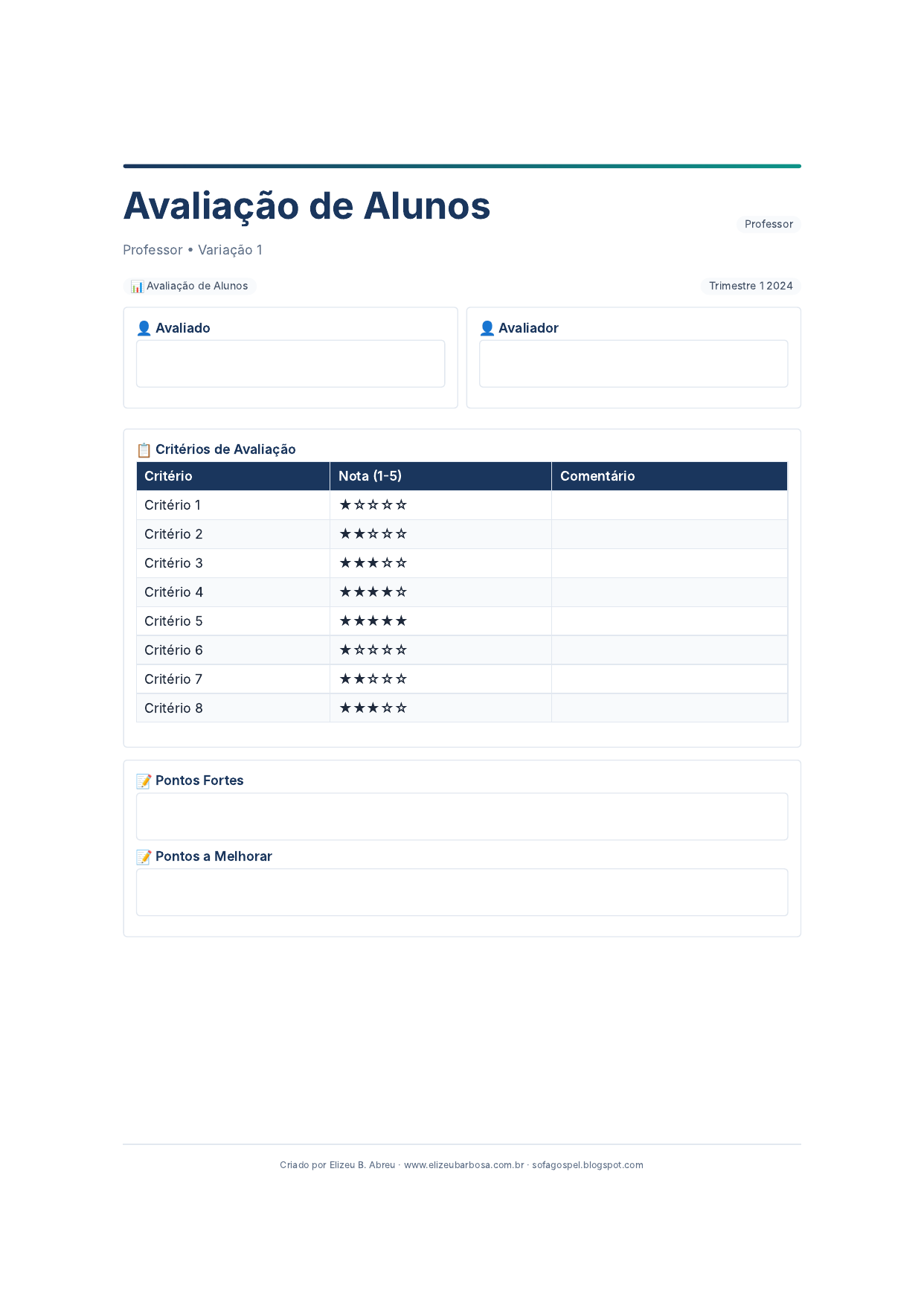 Professor Avaliacao De Alunos V1 Minimal Neutro Neutral