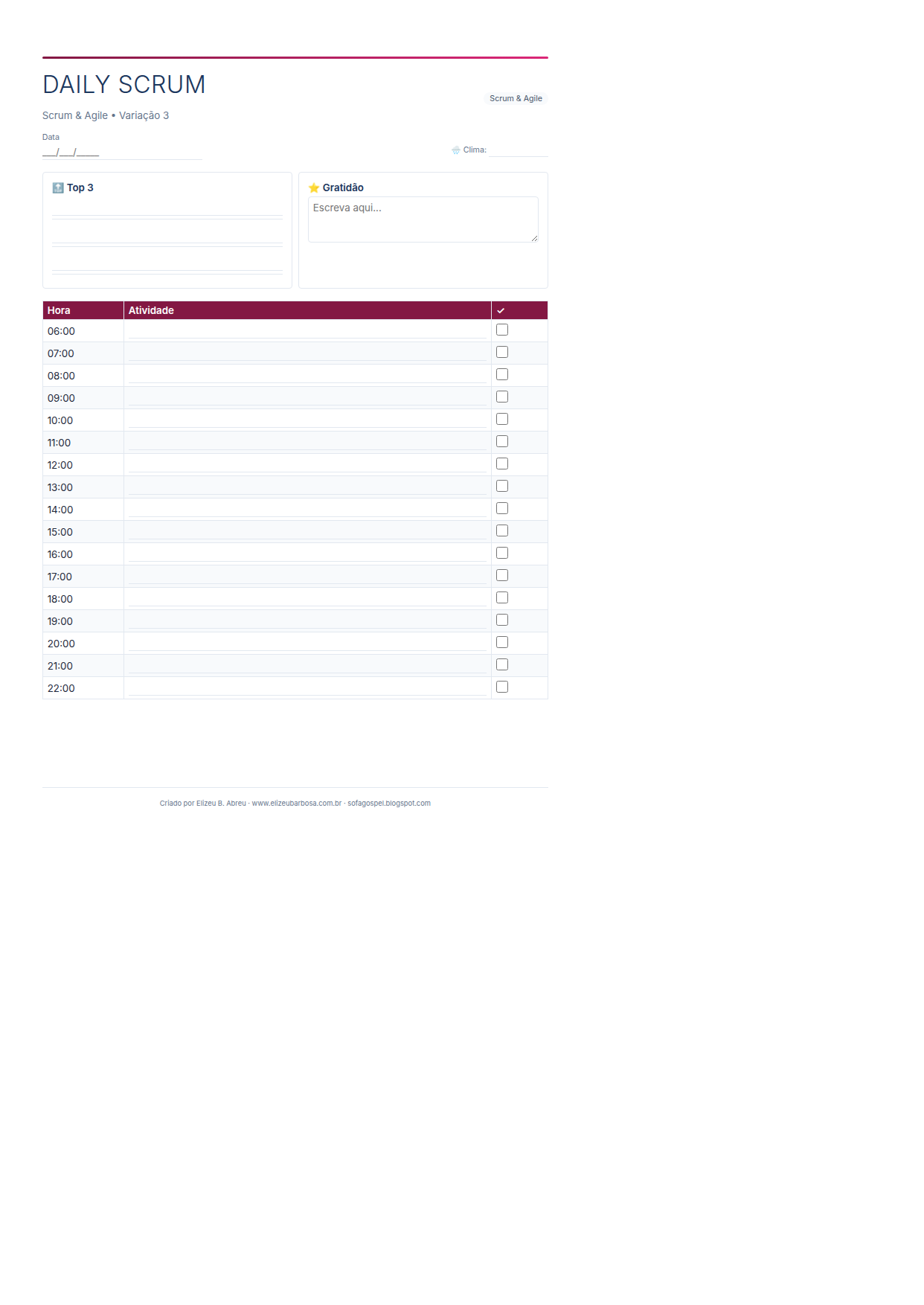 Scrum Daily Scrum V3 Corporate Feminino Violet
